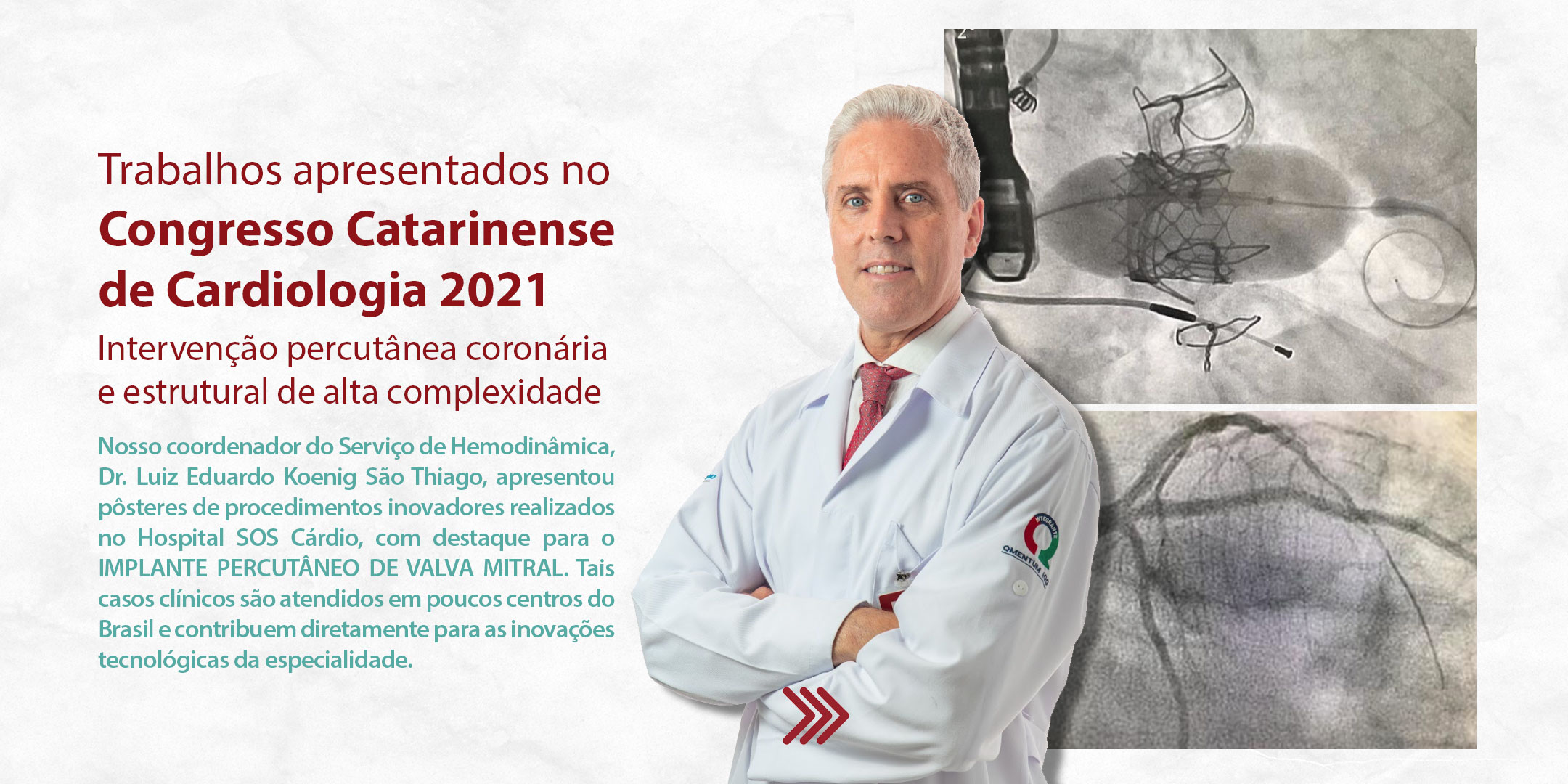 Dr. Luiz Eduardo marca presença no XVII Congresso Catarinense de Cardiologia