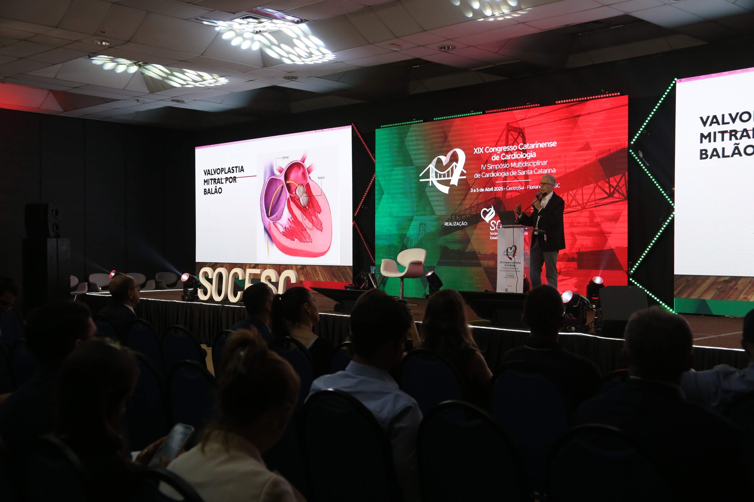 Doenças cardiovasculares matam 400 mil por ano e são tema de congresso em SC